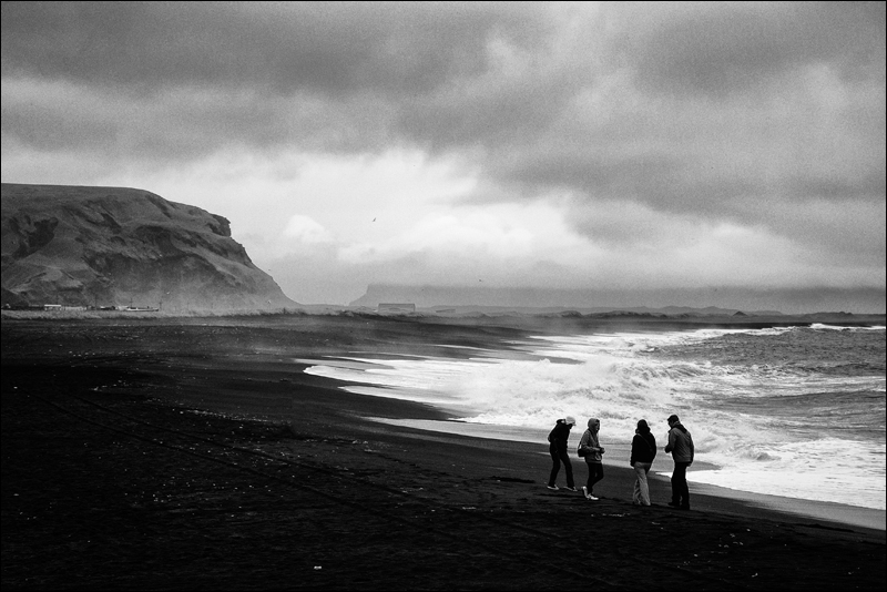 Vík Í Mýrdal - Black Beach on a Stormy Day